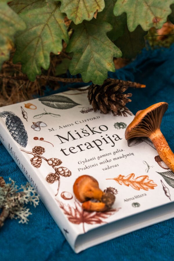 2024.09.17 Susitikimas su knygos "Miško terapija: praktinis miško maudynių vadovas" autoriumi Amosu Cliffordu, kuris atvyksta iš JAV
