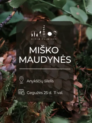 2025.05.25 Miško maudynės Anykščių šilely