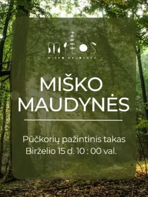 2025.06.15 Miško maudynės Pūčkorių pažintiniame take